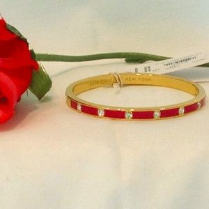 NWT Kate Spade  Pink Bangle Bracelet